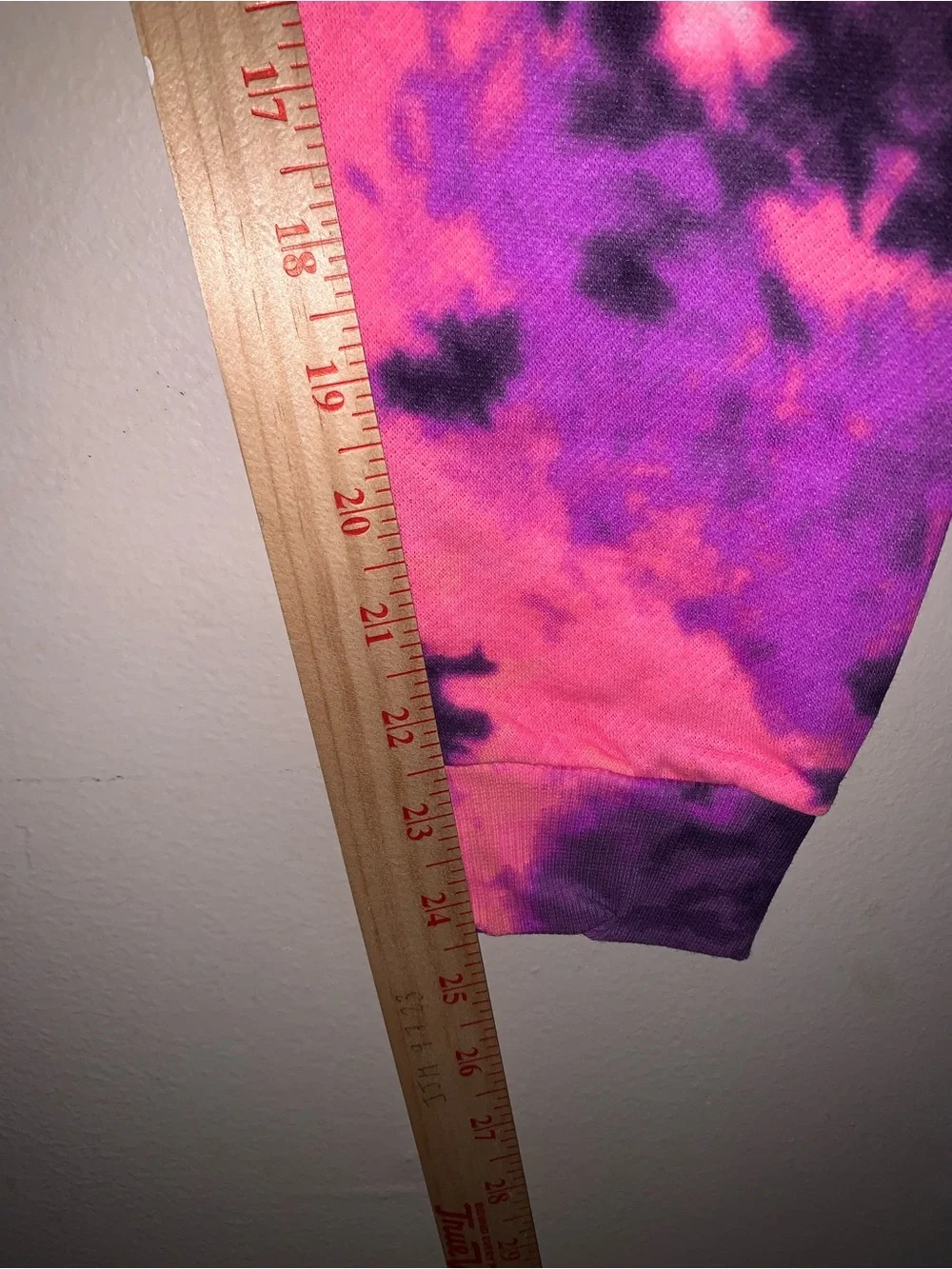 Justice Pink Purple Tie-Dye Jogger Sweatpants